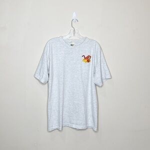 Vintage Pooh Bear Disney Short Sleeve T Shirt Embroidered